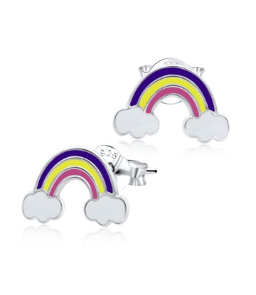 Colorful Rainbow Kid Stud Earring STE-665